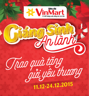 VinMart khai trương - khuyến mại lớn mừng giáng sinh